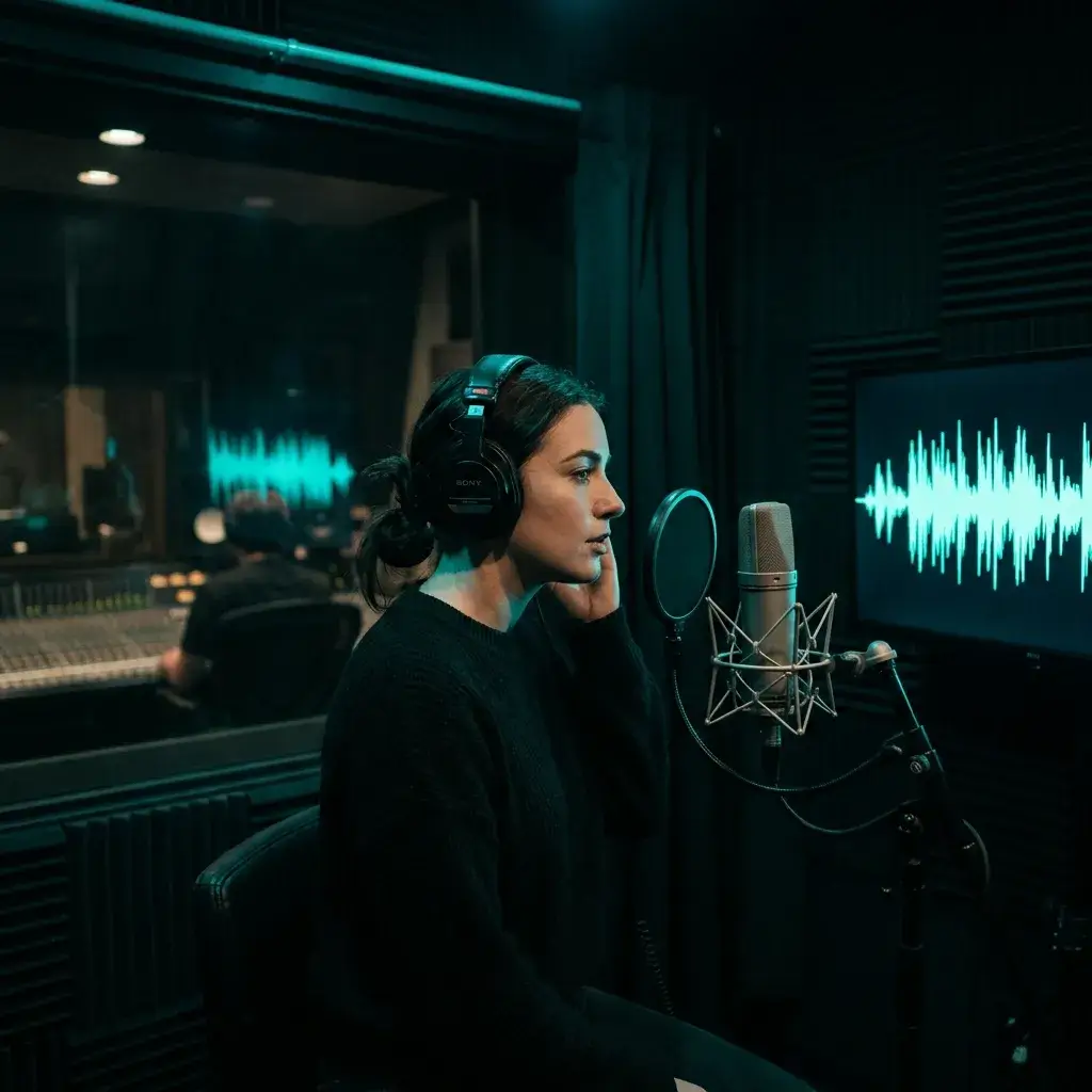DJ using extracted acapella for live mashup performance